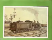 #BB6. AUSTRALIAN RAILWAY TRAIN POSTCARD - #10. YARD TIME, BATHURST
