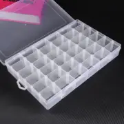 36-Grid Plastic Adjustable Portable Jewelry Organizer Living Room