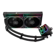 Frozen Infinity 240 Black CPU Aio Cooler,Tl-M12*2 PWM Fans,Computer CPU Water Co
