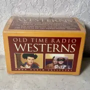 Old Time Radio Westerns Long Ranger 4 audio Cassettes Shooter Shane Madre SEALED