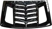 Car Accessories Rear Window Louvers Sun Shade Cover Windshield Race Style Stickers Compatible for Chevrolet Camaro 2016 2017 2018 2019 2020(Black)