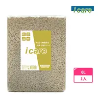 在飛比找momo購物網優惠-【i care 愛可兒】瞬凝可分解豆腐貓砂6L-環保天然級(