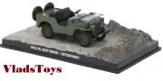 Eaglemoss 1/43 Scale James Bond 007 Willy's Jeep M606 1983 Octopussy