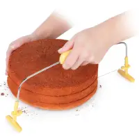 在飛比找momo購物網優惠-【TESCOMA】Delicia水平蛋糕切割器(蛋糕分層器 