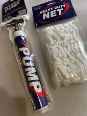 New! TSA Basketball Net & Inflating Pump - Sports Balls / Equipment - Nice Gift