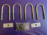 Pro Comp Rear Leaf Spring Axle U-Bolt Kit for 1969-1975 Jeep CJ5 CJ6 Dana 44 (for: Jeep)