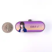 Neji Hyuuga Sasuke's Birthday Acrylic Name Badge Pin Naruto Shippuden
