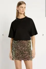 Sass Bide Tshirt Tee Size M Bling Tastic
