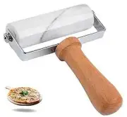 Small Marble Rolling Pin Pizza Roller, Marble Pastry Roller Non Type 1 White