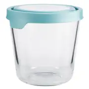 Anchor Hocking Trueseal Storage Container Round Tall 7 Cup Blue