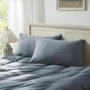 100% Cotton King Size Pillowcase, Light Weight, Comfortable, Super Soft, Set ...