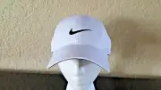 Nike Dri-FIT Swoosh Front Cap Golf Hat 548533-100 White