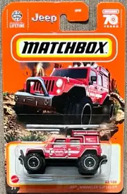 Matchbox 2023 70 Years #42/100 Jeep Wrangler Superlift #HKX14 1:64 Scale