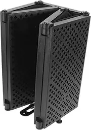 Hoement Microphone Accessories Soundproofing Enclosure for Recording Singing Broadcast Material