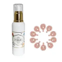 在飛比找蝦皮商城優惠-Folio 花樂 護髮油100ML 護髮油護髮精華 送白玫瑰