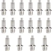 [kokiya] 16x Replacement Spikes for Track Shoes Track Spikes 9 mm Lightweight Steel Sturdy Track and Field Running Spikes for Sprint