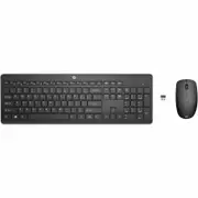 HP 235 Keyboard and Mouse - Wireless Red Ergonomic Design