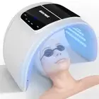 Red-Light-Therapy-for-Face，Led Face Mask Light Therapy Red & Blue Rejuvenatio...