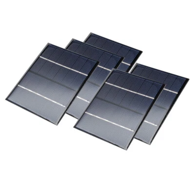 5Pcs 6V 200mA Poly Mini Solar Cell Panel Module DIY for Phone Toys Charger
