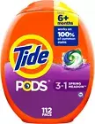 Tide PODS Laundry Detergent Pods, Spring Meadow Scent, 112 Count