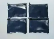 101 Navy Mini Vinyl Coin Bags Change Purse Wallet Storage Bag Lot