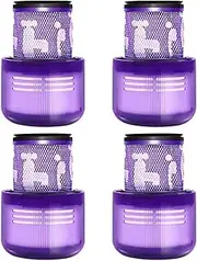 Vacuum Cleaner Parts Vacuum Filter ，Compatible with Dyson V11 Absolute / V11 Animal / V11 Fluffy / V11 Torque Drive / V11 Complete Pro / V15 Detect(Set B)