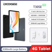 DOOGEE T30SE 4G Tablet 11" 2.4K TÜV Certified 9GB(4+5)+128GB 8580mAh Android 14