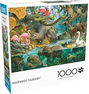 Buffalo Games - Waterside Nursery - 1000 Piece Jigsaw Puzzle for Adults Challenging Puzzle Perfect for Game Nights - Finished Size 26.75 x 19.75