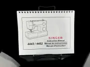 Singer 4443 4452 Sewing Machine User Guide Instructions Printed 85 Pages