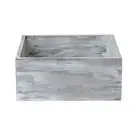 Bon Chef BB100-RUSTIC Rustic Wood 12 x 12" x 5-1/2" Buffet Box"