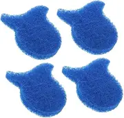 Hoement Washing Machine Sticky Wool Balls 4 Pack Dryer Hair Catcher Pet Hair Remover