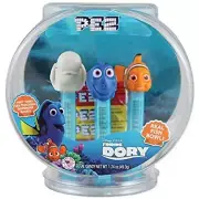 PEZ Dispensers Finding Dory Fish Bowl Gift Set w/Dory, Nemo & Bailey + 6 Pez Pks