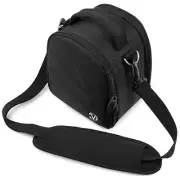 Nylon Black VanGoddy Camera Protective Case Travel Carry Bag For DSLR Cameras