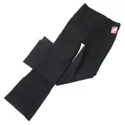 NWT SPANX 20543R The Perfect Double Slit Flare in Black Knit Ponte Pants S