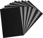 100 Sheets Carbon Paper, Black Graphite Paper for Tracing Patterns Wood, Paper