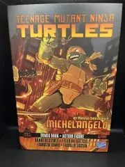 Loyal Subjects - TMNT Michelangelo 5in Action Figure & IDW BST AXN Ninja Turtles