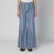 [Mother] Jeans The Patch Pocket Twister Sneak striped 26 Blue