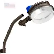 120w Led Barn Light 18000lm Dusk To Dawn Outdoor Light 5000k Daylight Adjustable