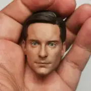1/6 Spider-Man Toby Maguire maleHead Sculpt Model For 12" Action Figure