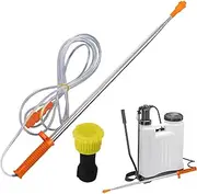 Sprayer Wand - Telescopic Gardening Sprayer Rod | Gardening Tools, Agricultural Sprayer Wand, Wand Sprayer Accessories, Adjustable Spray Nozzle, Extension Sprayer Wand for Garden Yard Lawn