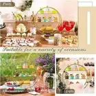 3 Layers Cupcake Stand Light Luxury Cake Stand for Wedding Baby Shower Party