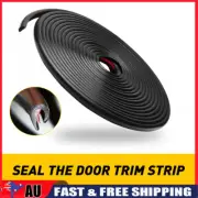 Car Door U Shape Rubber Strips Seal Sound Weatherstrip Insulation Accessories (for: Fiat)