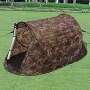 2-Person Pop-up Tent Camouflage for Camping, Backpacking, Outdoor, and Beach Shelter, Lightweight Portable Dome Tent for Quick Set Up