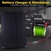 20/30W Car Boat RV Solar Panel 12V Trickle Charger Battery Charger Maintainer