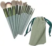 Beaupretty 13pcs Quick-dry Makeup Applicator Set Soft Cosmetic Brush Kit for Powders Creams for Daily and Easy to Clean Maintain for Makeup Application