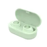 Tw60 Bluetooth 5.0 Stereo Sports Earbuds Earphone With Type-C Charging Box Green