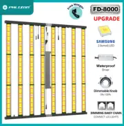 Phlizon FD8000 800W LED Grow Light bar Full Spectrum CO2 Commercial Indoor Grow