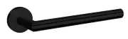 Raymor BOSTON-II HAND TOWEL RAIL 239x52x91.5mm Rounded Edge, Brass MATTE BLACK