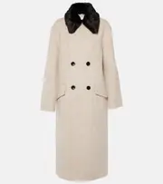 [Proenza Schouler] Proenza Schouler White Label Emma wool-blend coat AU 10 beige