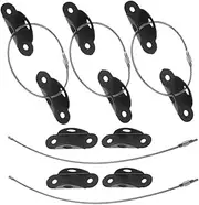 Kisangel Childproof Your Home 5 Sets Furniture Anchors Proofing Kit Straps for Dresser Cabinet Bookshelf